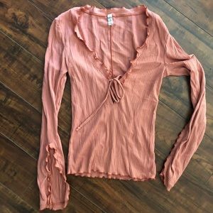 Salmon summery top! 💕💕💕